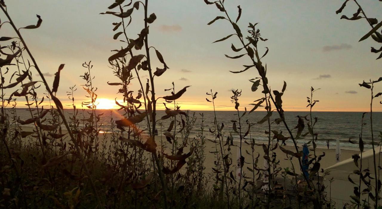 Komfortable strandnahe Ferienwohnung mit Terrasse und Meerblick in 10ter Etage Misdroy Exterior foto