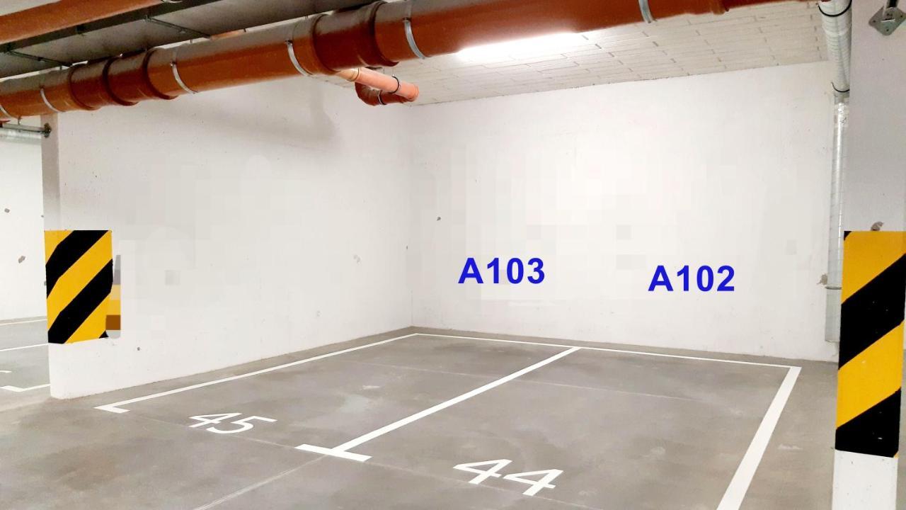 Komfortable strandnahe Ferienwohnung mit Terrasse und Meerblick in 10ter Etage Misdroy Exterior foto